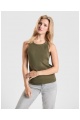 Women's ribbed tank top Roly Dribe 220 g (CA6709) - Photo
