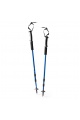 Zestaw składanych kijków trekkingowych Stamina Vulcan 140 cm (CP7095) - Zdjęcie